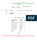 Result of IV B.Tech. II Semester (R16) Supplementary, September 2021 Exams