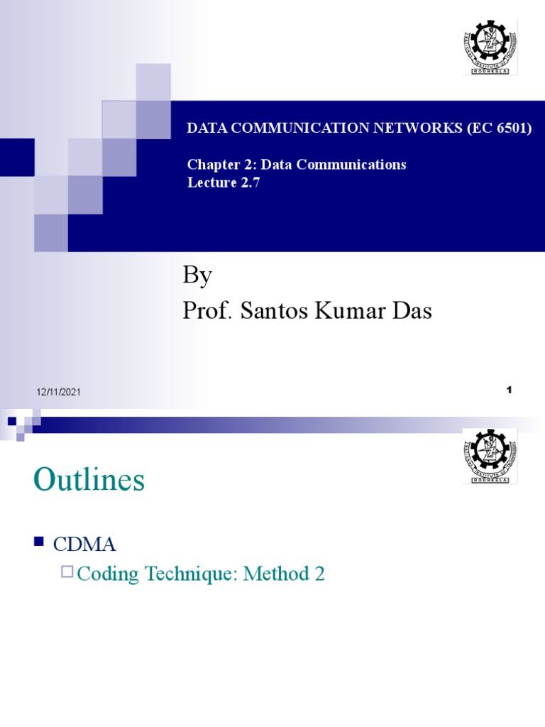 CDMA Coding Technique Explained | PDF | Channel Access Method | Data ...
