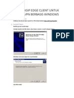 Tutorial INSTALASI BIGIP EDGE CLIENT UNTUK CLIENT SSL VPN BERBASIS WINDOWS