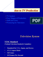 Introduction To TV Production