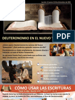 Deuteronomio en El Nuevo Testamento