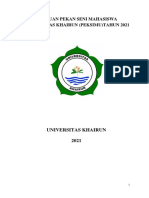 Panduan Pekan Seni Mahasiswa Universitas Khairun (Peksimu) Tahun 2021