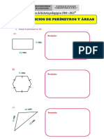 FICHA DE R. PERIMETROS Y AREAS