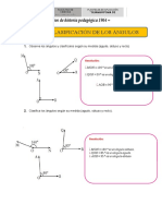 FICHA DE REFORZAMIENTO DE CLASIFICACIÓN DE ANGULOS