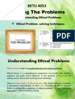 Lecture Week 3 - Framing The Problems