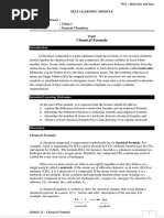 W12 Module -Chemical Formula