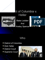 District of Columbia V Heller
