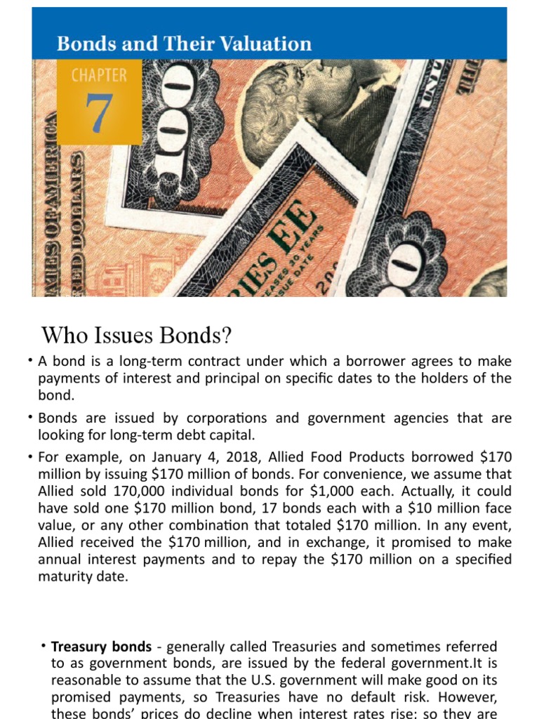 Bonds and Their Valuation | PDF | Bonds (Finance) | Interest