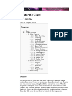 Doctor (5e Class) - D&D Wiki