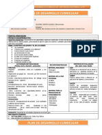 Religión 3ro - Plan de Desarrollo Curricular