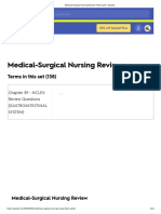 Medical-Surgical Nursing Review Flashcards - Quizlet