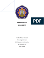 Praktikum Dasar Pemrogaman - Perulangan 2