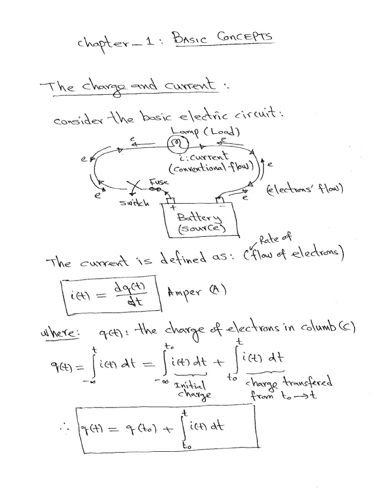 Chapter-1 Circuit1 | PDF