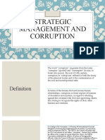 9 - Strategic Management And Corruption 