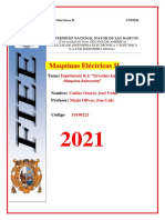 INFORME 2 FINAL-MAQUINAS ELECTRICAS - Circuitos Equivalentes - Maquina Asíncrona