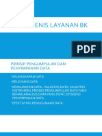 Jenis-Jenis Layanan BK