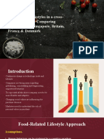 Food-Related Lifestyles in A Cross-Cultural Context: Comparing Australia With Singapore, Britain, France & Denmark