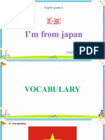 I'm From Japan: English Grade 4