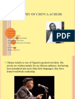 Bibliography of Chinua Achebe