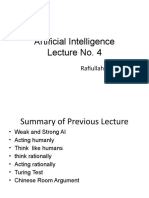 Artificial Intelligence Lecture No. 4: Rafiullah Tamim