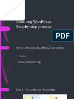 Installing Wordpress Updated2