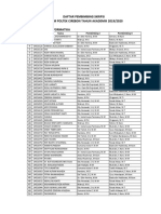 DAFTAR PEMBIMBING