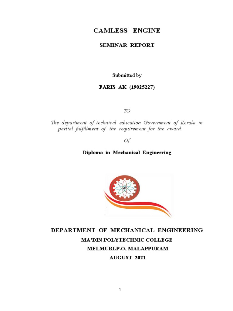 Analysis of Camless Engine Technology and its Advantages over