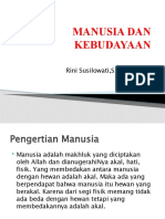 Manusia Dan Kebudayaan