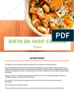 Dieta Da 1400 Calorie Fitprime Nutrition