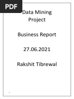 Data Mining Project - 27.06.2021