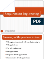 Lect 2 (Requirement Engineering)