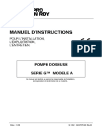 Manuel D Instructions Pompe GTM