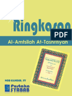 Ringkasan Amtsilah Tashrifiyah