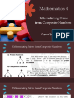 4. Differentiating Prime From Composite