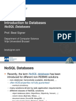 NoSQL Databases - Lecture 12 - Introduction To Databases (1007156ANR)