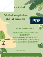 Shalat Wajib Dan Shalat Sunnah