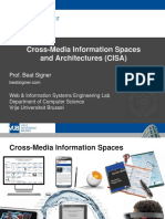 Cross-Media Information Spaces and Architectures (CISA)