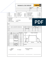 F. Pneumatic Test Report