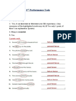 Answer Key PT 2&3