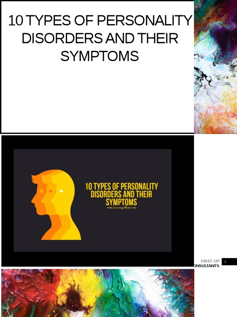 10 Types of Personality Disorders and Their Symptoms | Download Free ...