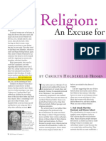 Religion:: An Excuse For A