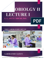 Microbiolgy Ii: L. L. Afutu MBCHB, PHD