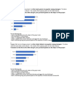 Comment On The Data in The Table and Give Your Personal Opinion On The Subject of The Project