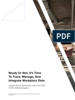 Ready or Not, It's Time To Track, Manage, and Integrate Workplace Data