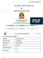 OISD External Safety Audit Checklist for Onshore Drilling Rigs