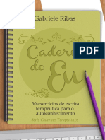 Caderno Do Eu - Uma Escrita Terapêutica Autoconhecimento