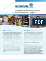 Saskatchewan KidsFirst evaluation (2007-2010)