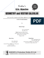 Krishnas - BSc. Obj. Geometry Vector Calculus, Edition-1 by ,,,