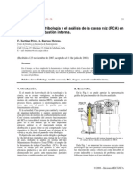 Analisis de Causa Raiz Tribo