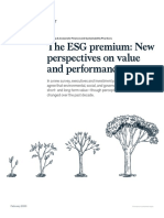 The ESG Premium New Perspectives On Value and Performance